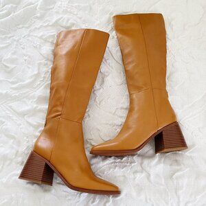 Sam Edelman Wade Leather Tall Boots Size 8.5 New